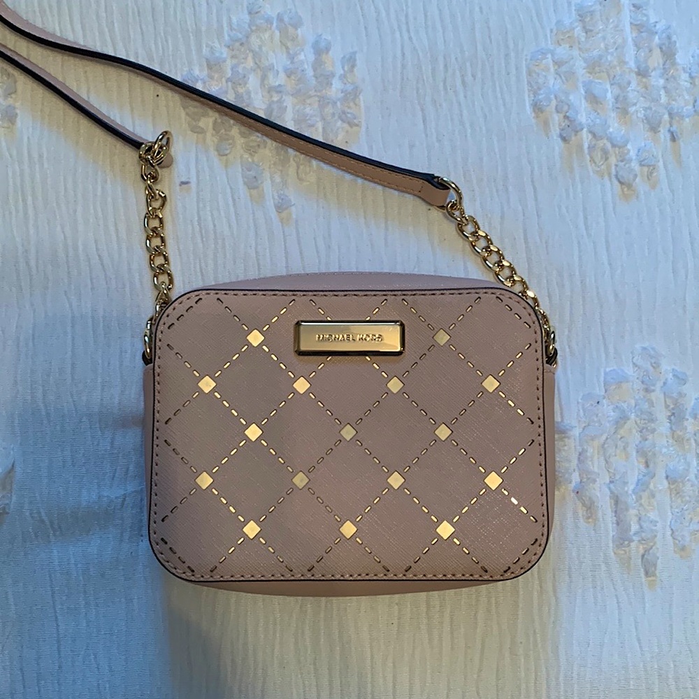 Michael Kors Light Pink Crossbody Bag
